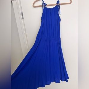 Royal Blue Mid-length Dress